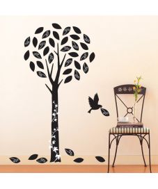 Tree & Bird (Velvet)