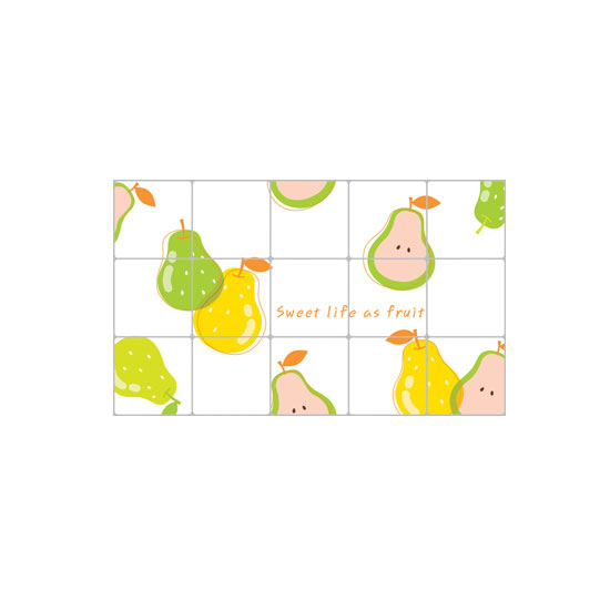 Kitchen Sheet - Pear