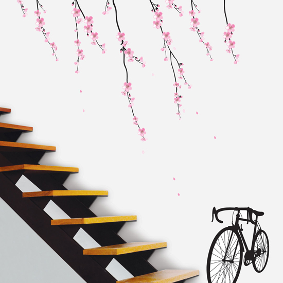Cherry Blossom & Bicycle